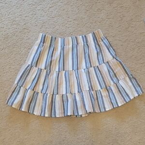 Altar'd State Striped Multi-Color Women's Skirt